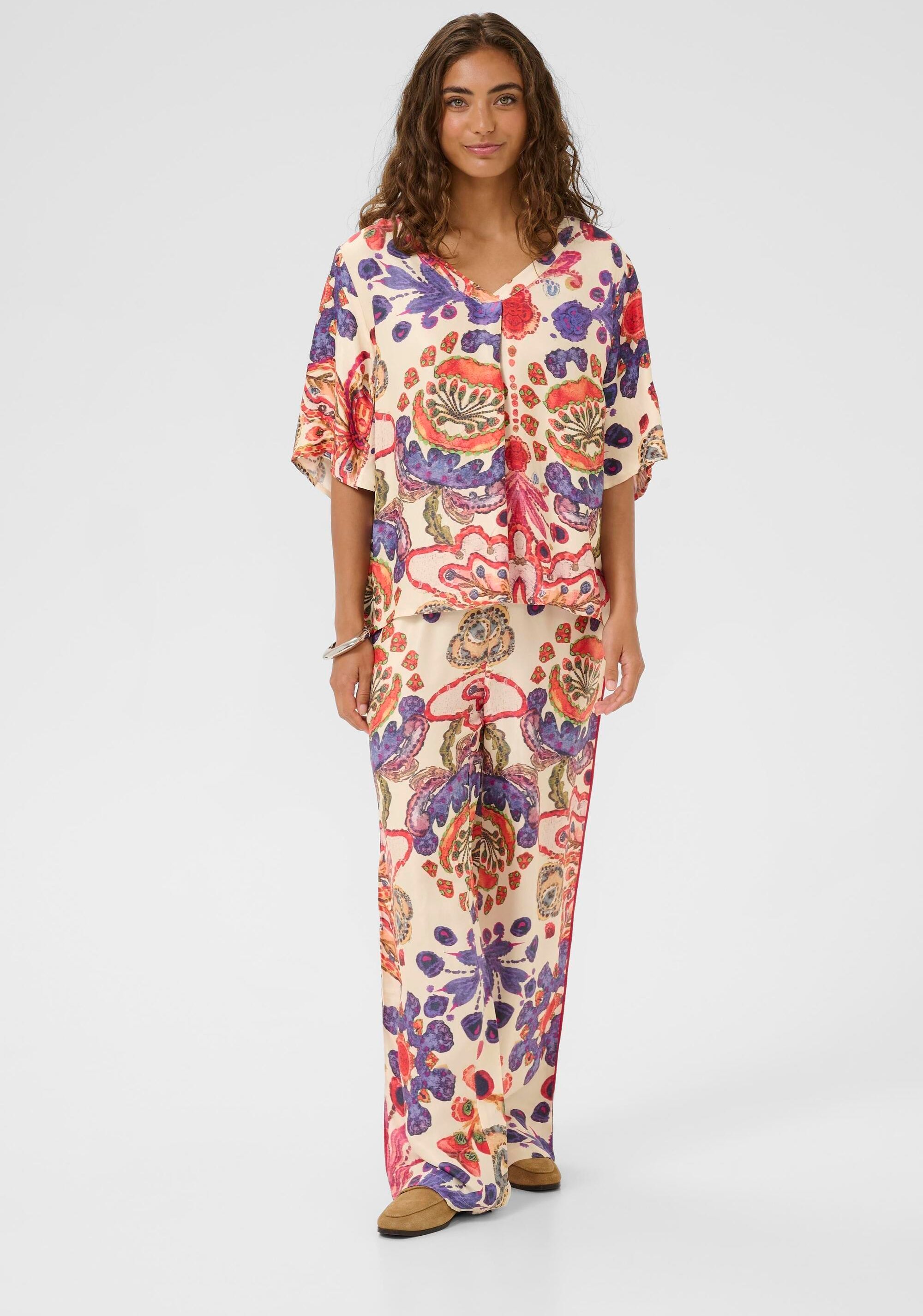 Kurzarm-Bluse CUmandy Kurzarm-Bluse Relaxed fit