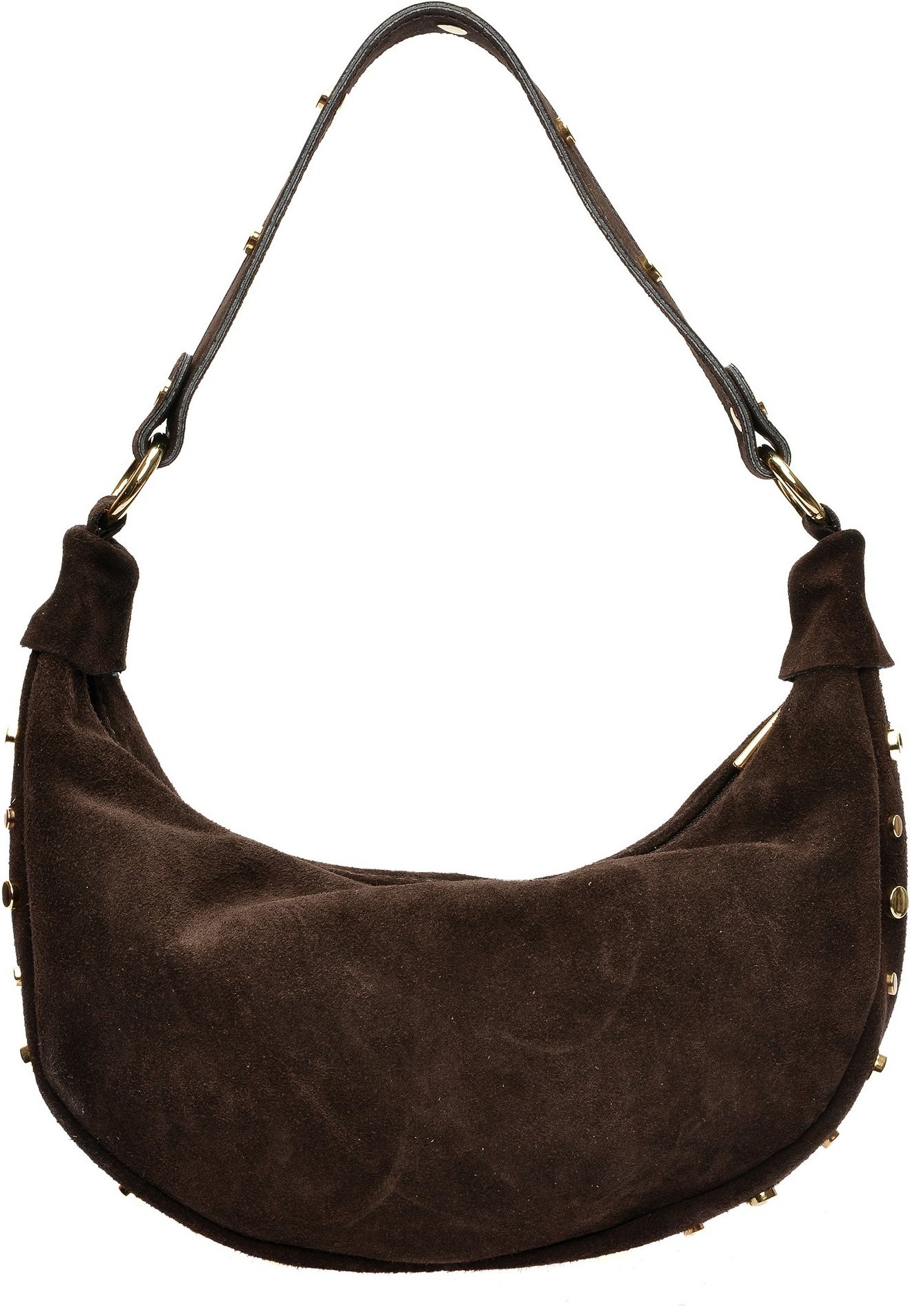 Roberta M Burgunderrote Lederhandtasche