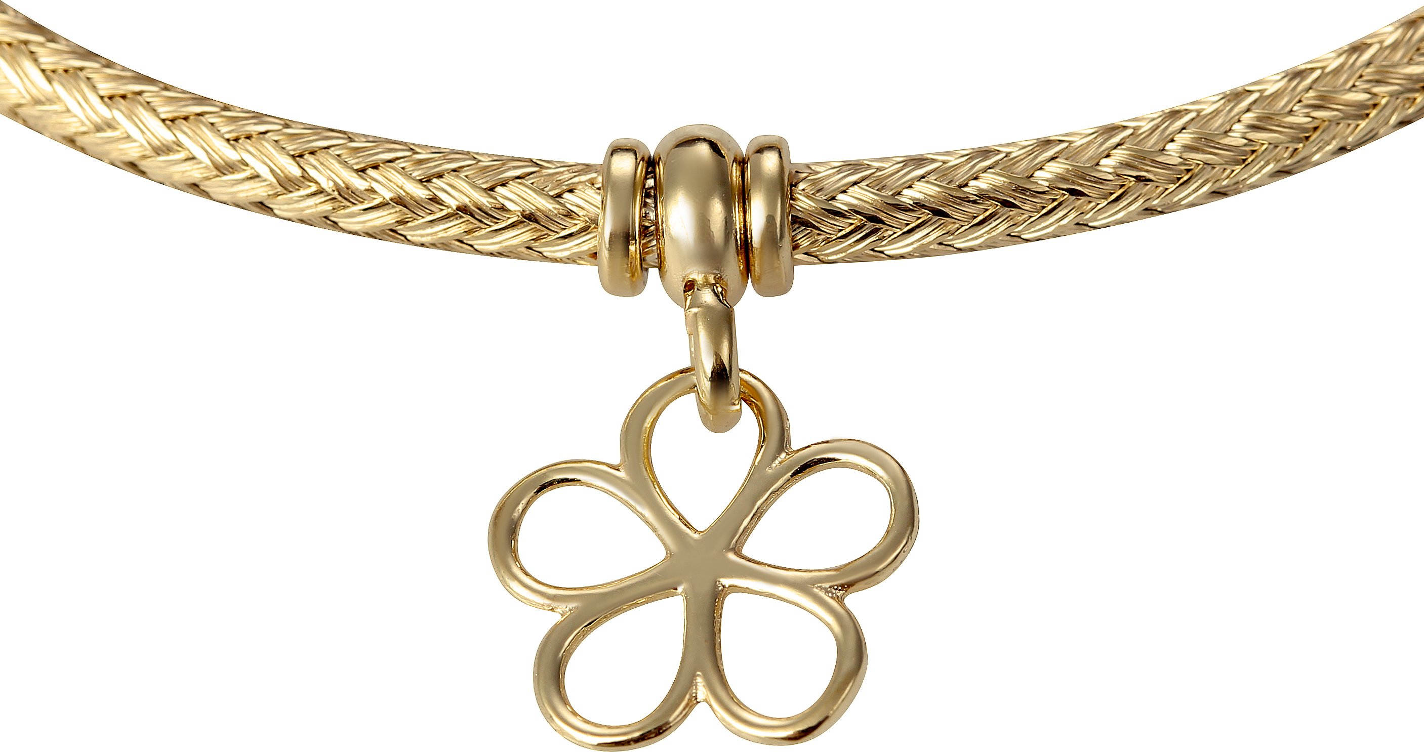 Orphelia Damen 925 Sterling Silberarmband - Gold ZA-7396