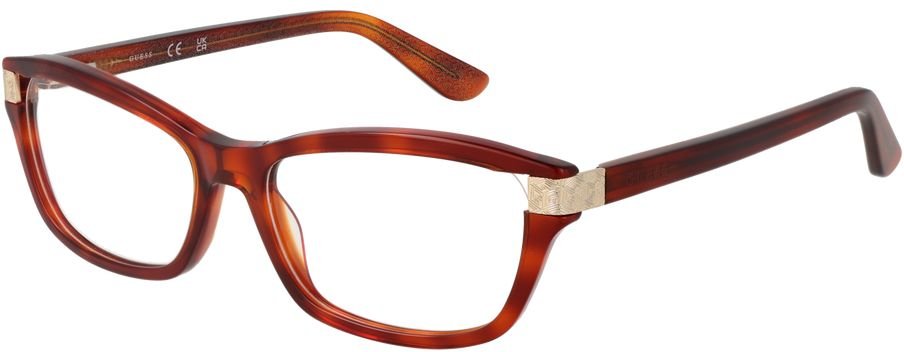 Rechteckige Fassung Brille