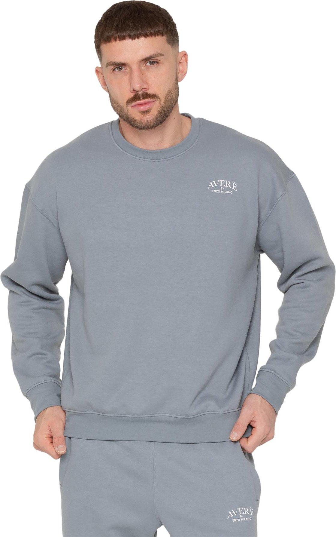 Thumbnail - Enzo Milano | Herren Sweatshirt in Übergröße