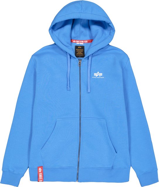 Basic Small Logo Zip Hoodie