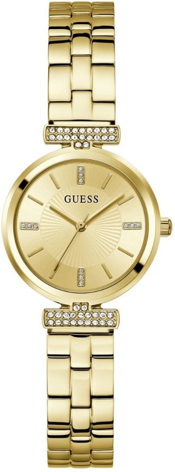 Guess Array Damen Golduhren GW0762L2