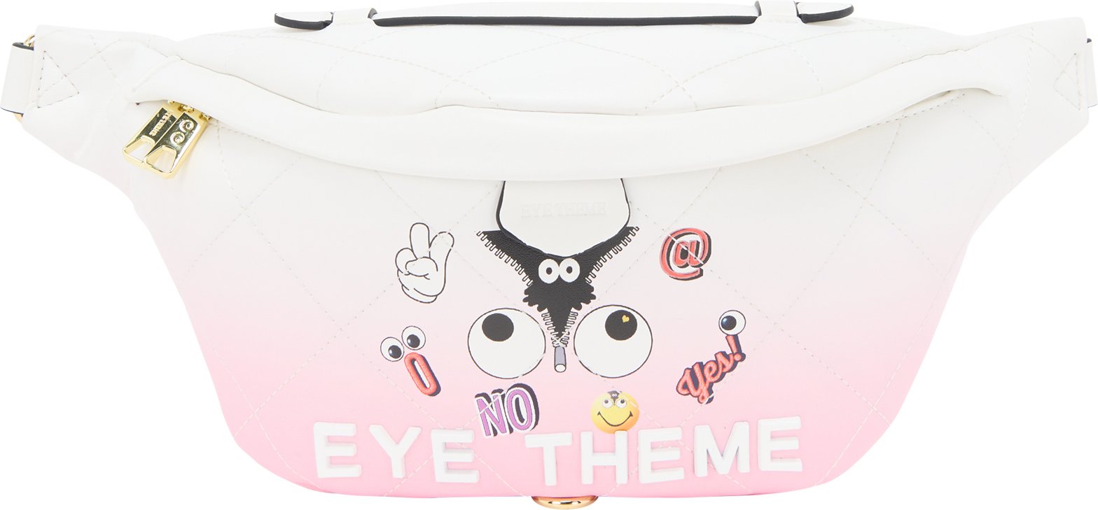 Mymo Handtasche Handtasche Frauen Weiß Rosa