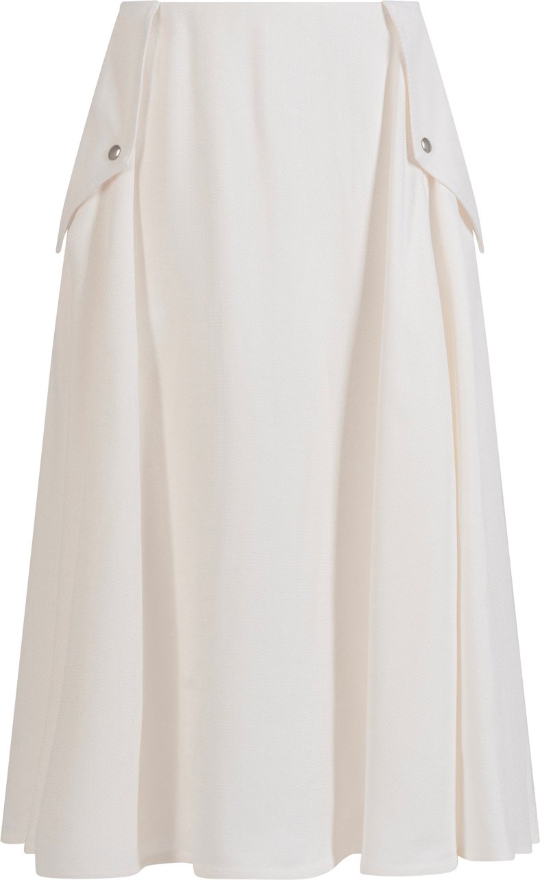 Weißer Viskose-Mix-Rock