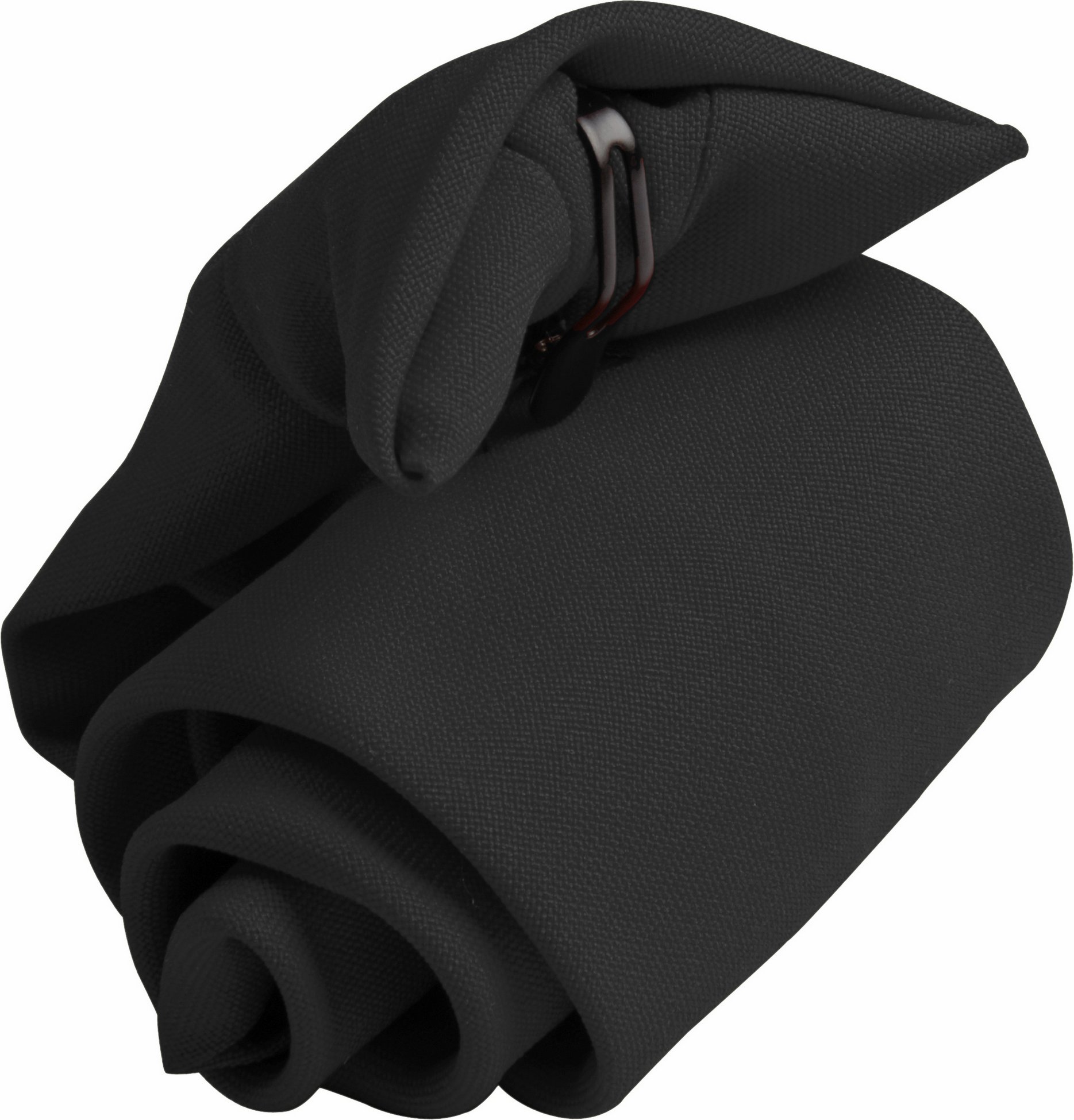 Premier Herren Clip-On-Krawatte, unifarben (Schwarz)