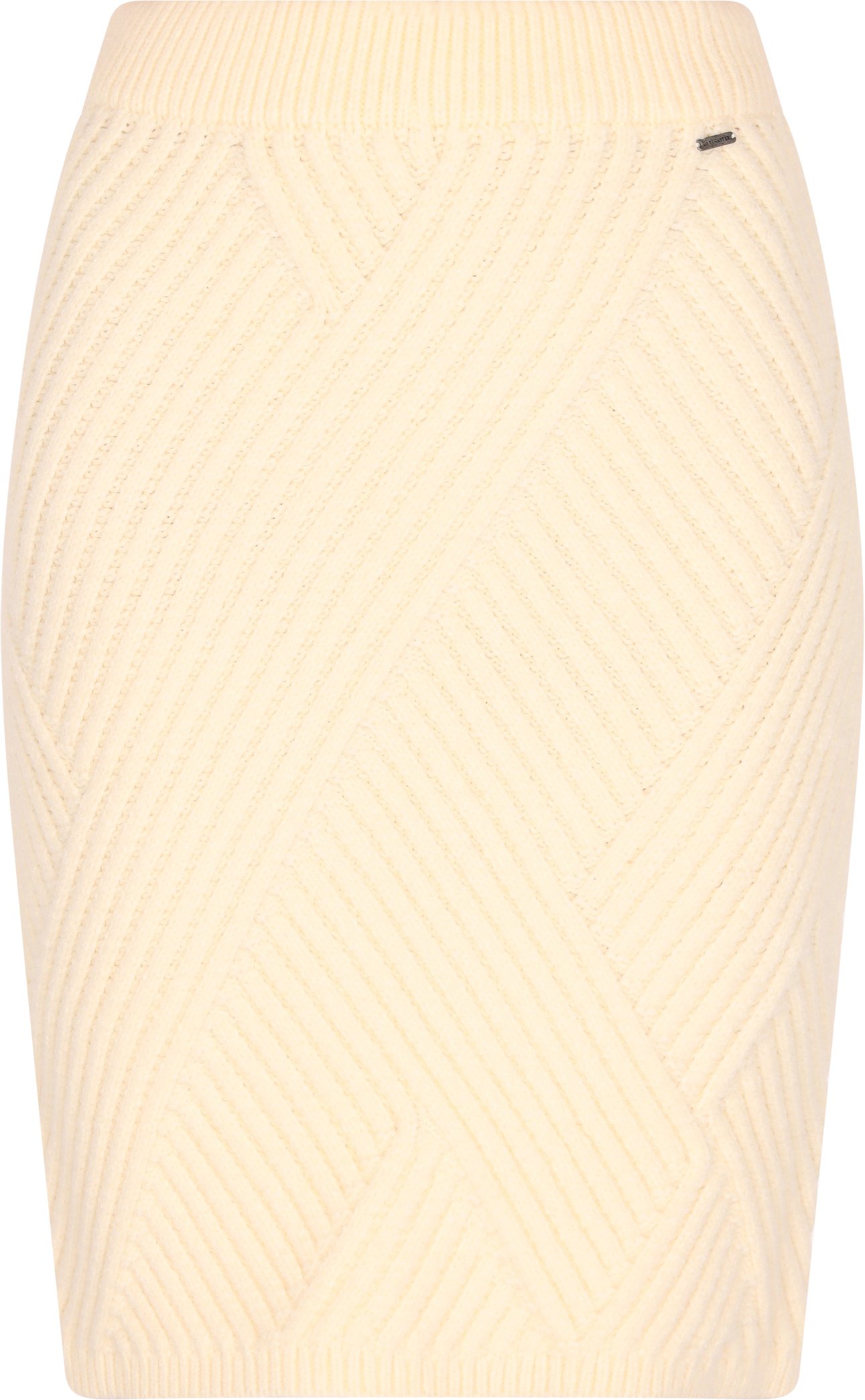 Dreimaster Rock Damen Wollweiss