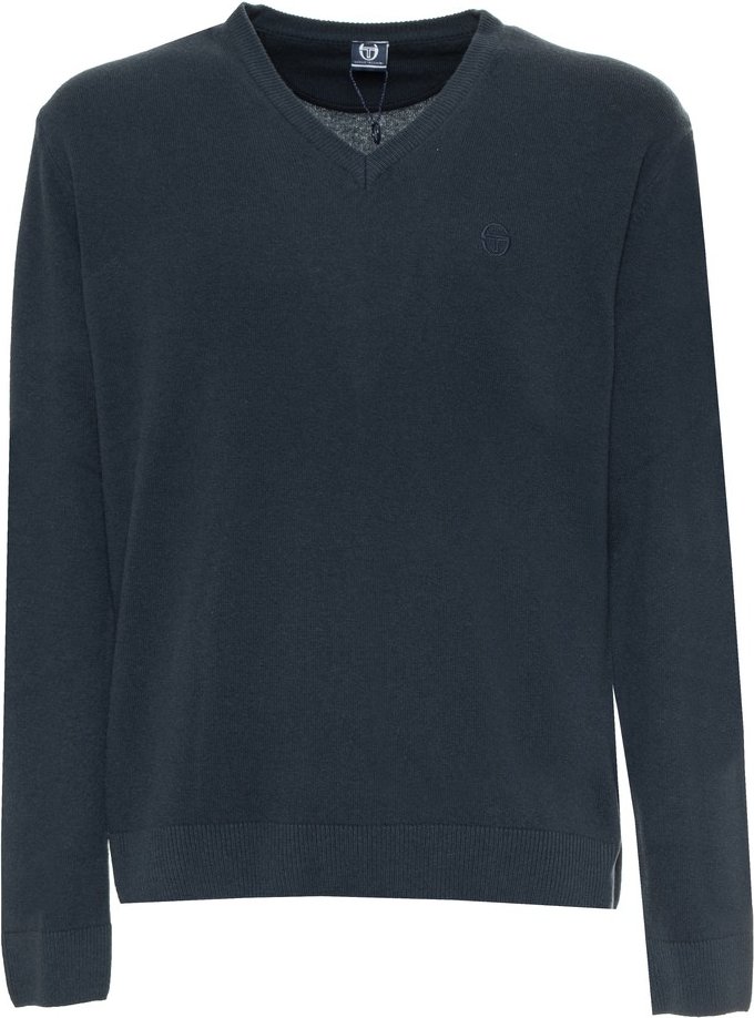 V-Ausschnitt Strickpullover