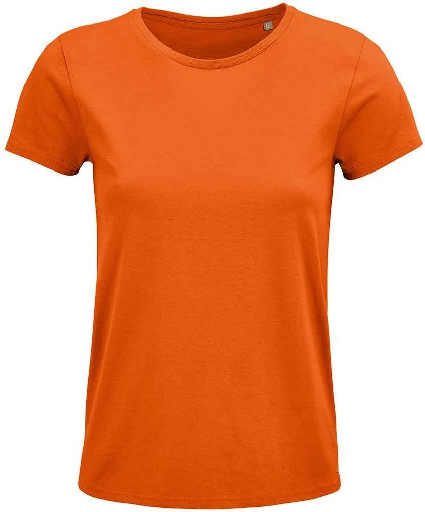 Thumbnail - SOLS Damen/Damen Crusader Bio T-Shirt (Orange)
