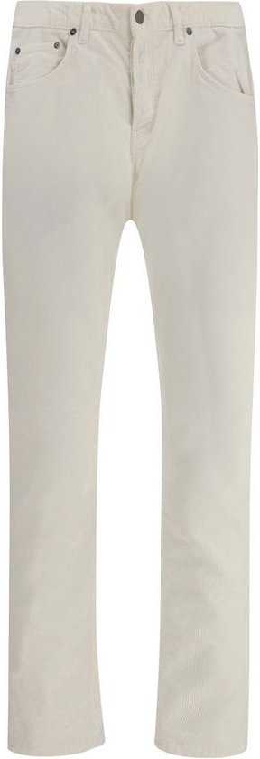 Cordstoff Straight-Leg-Hosen