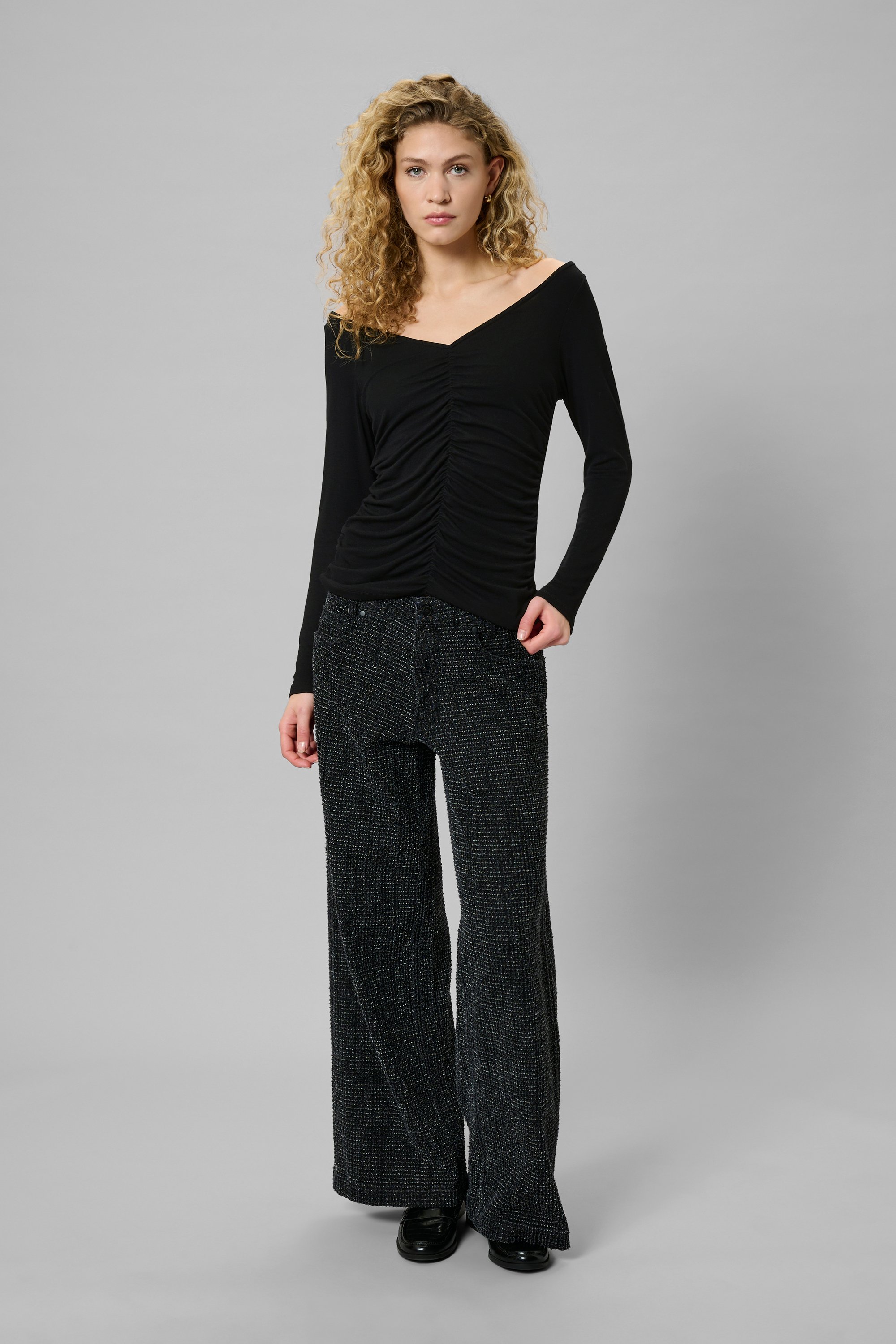 Langarm-Bluse MWGiggo Langarm-Bluse Slim fit