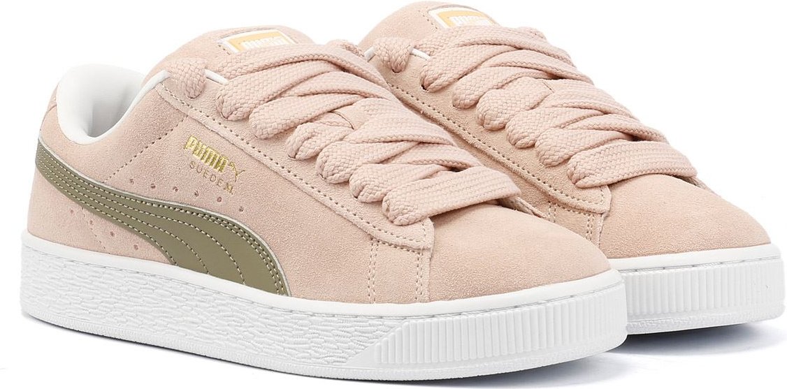 Thumbnail - Puma Suede XL Damen Sneaker Aus Wildleder In Rosa