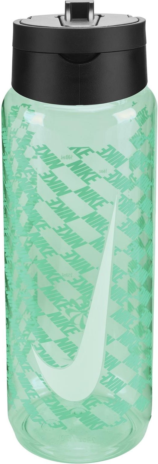 Nike - "Renew Recharge" Strohflasche, 680ml (Transparentes Grün)