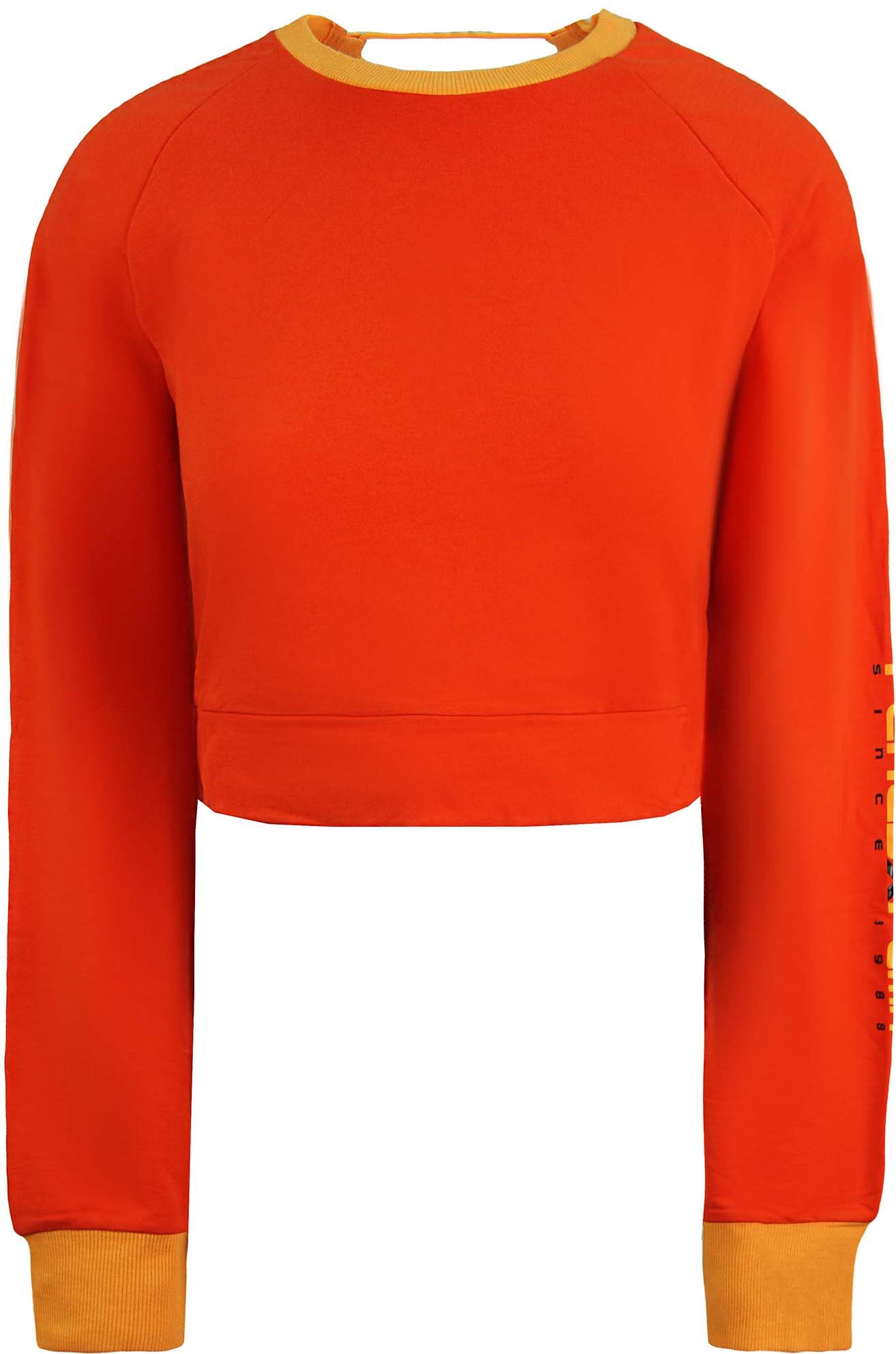 Puma x Rihanna Fenty Sweatshirt Orange Womens Pullover 577290 03