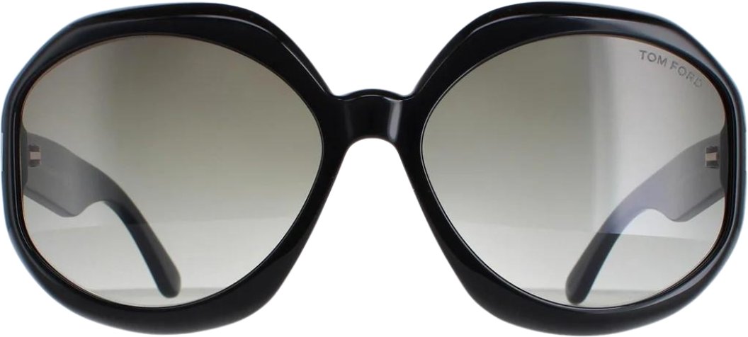 Tom Ford FT1011 01B Georgia Schwarze Sonnenbrille