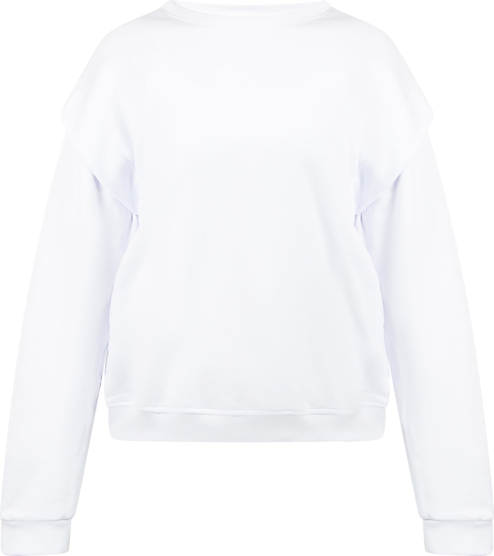 Mymo Sweatpullover Damen weiss