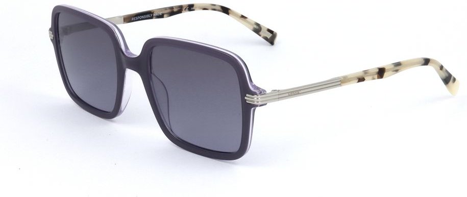 Quadratische Sonnenbrille mit Farbverlauf-Gläsern