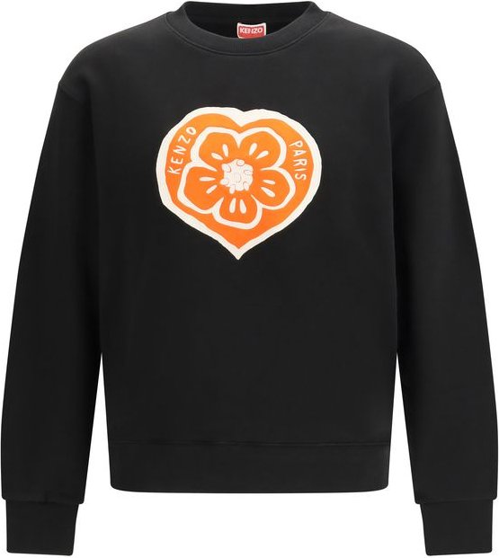 Kenzo Schwarzes Baumwoll-Sweatshirt