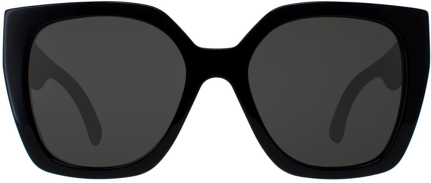 Gucci Square Womens Havanna Schwarz Grau GG1300S