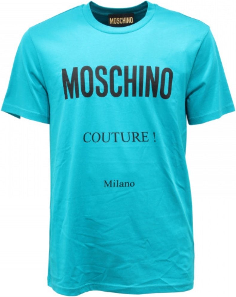 Grünes T-shirt Von Moschino Couture Milano