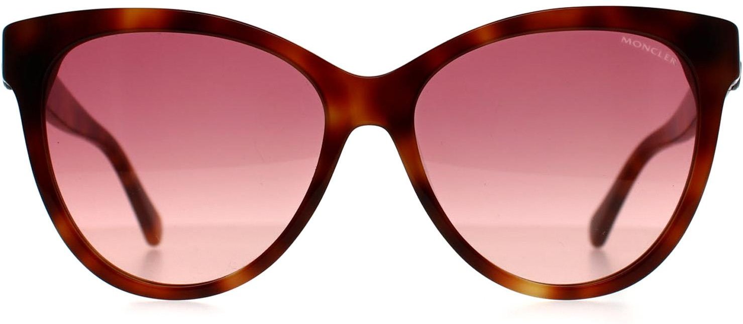 Moncler ML0283 52T havanna bordeaux Farbverlauf Sonnenbrille