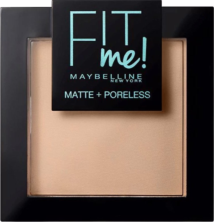 Thumbnail - Fit Me Matte + Poreless Puder #130 - Buff Beige 8,5 g