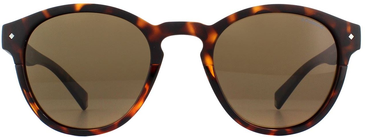 Lunettes De Soleil Polaroid 6042/S 086 SP Sombre Havana Bronze Polarisé