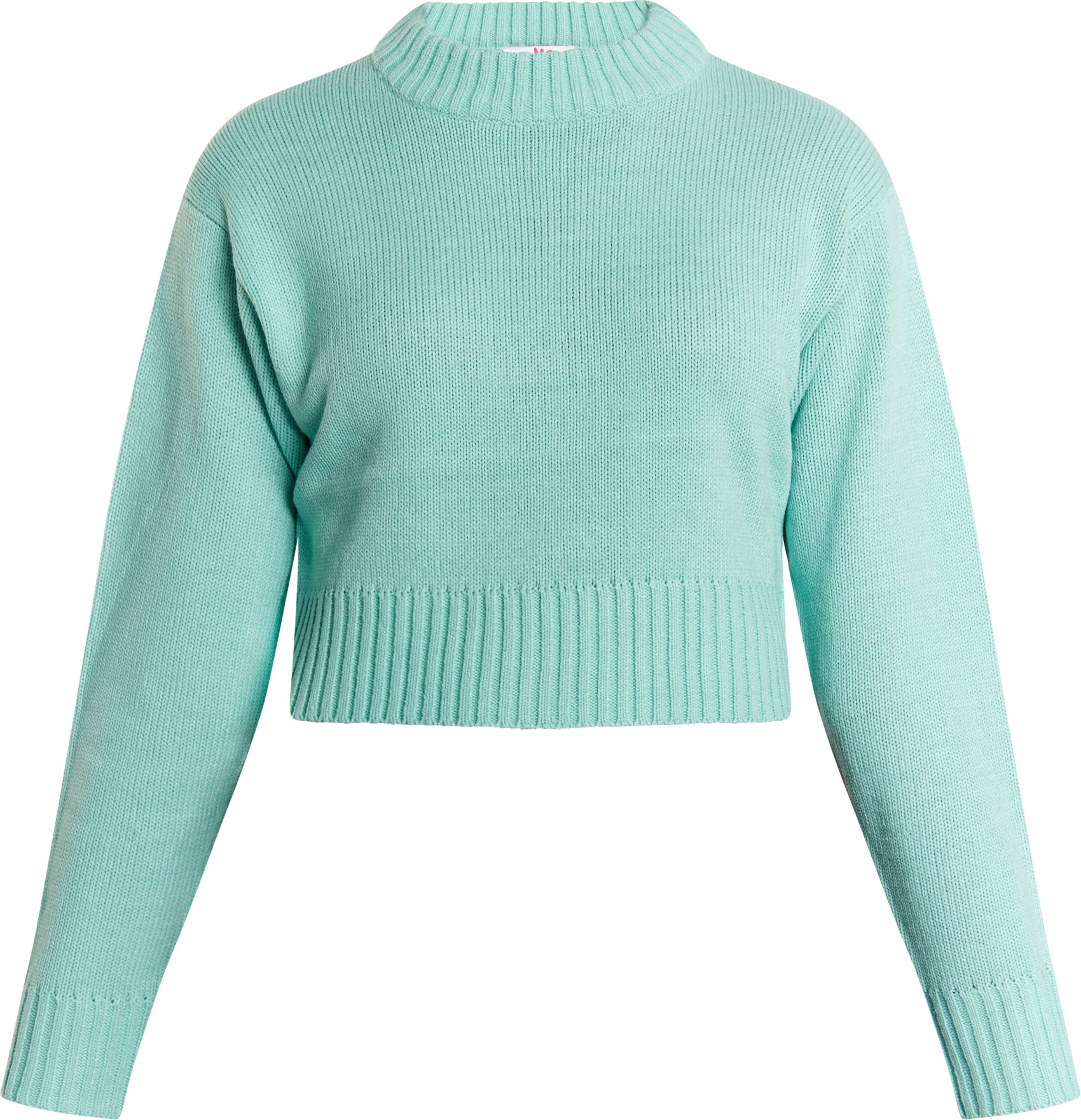 Mymo Kurzer Pullover Damen Aqua