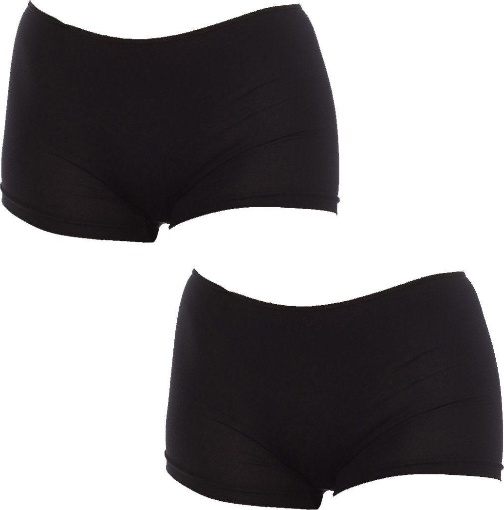 2er-Pack Bambus-Boxershorts für Damen Q901