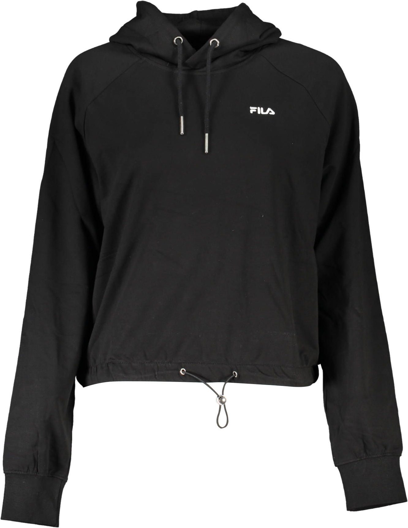 Cropped Hoodie Schwarz