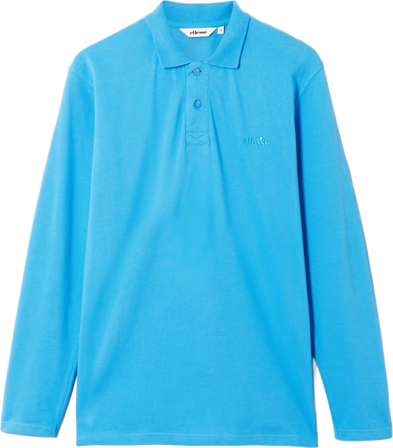 Ellesse - "Nerola" Poloshirt für Herren, Langärmlig (Blau)