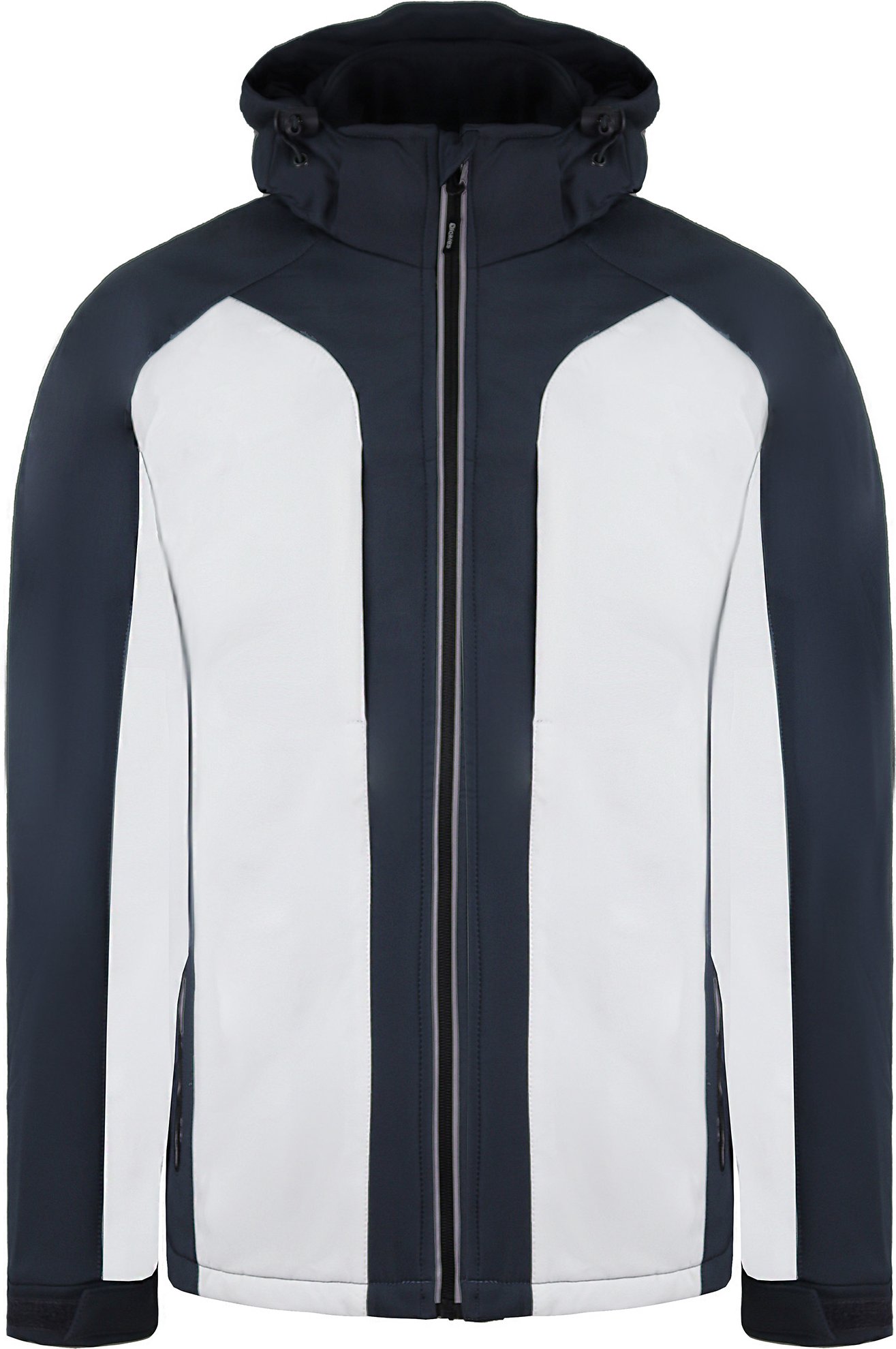 Dickies Flex Mens White/Grey Softshell Jacke