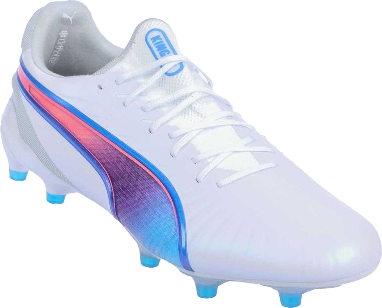 Puma - "King Ultimate" Fußballschuhe mit festem Boden für Herren/Damen Unisex (Weiß)