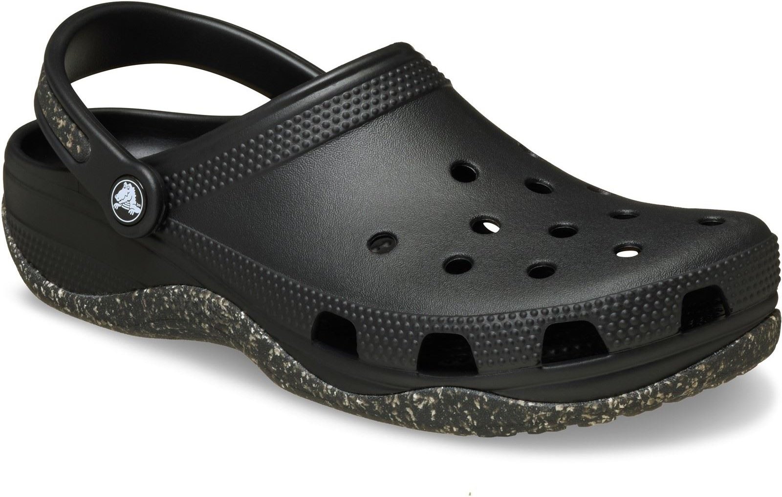 Crocs Classic EVO Polyurethan Damen Schwarze Sandalen