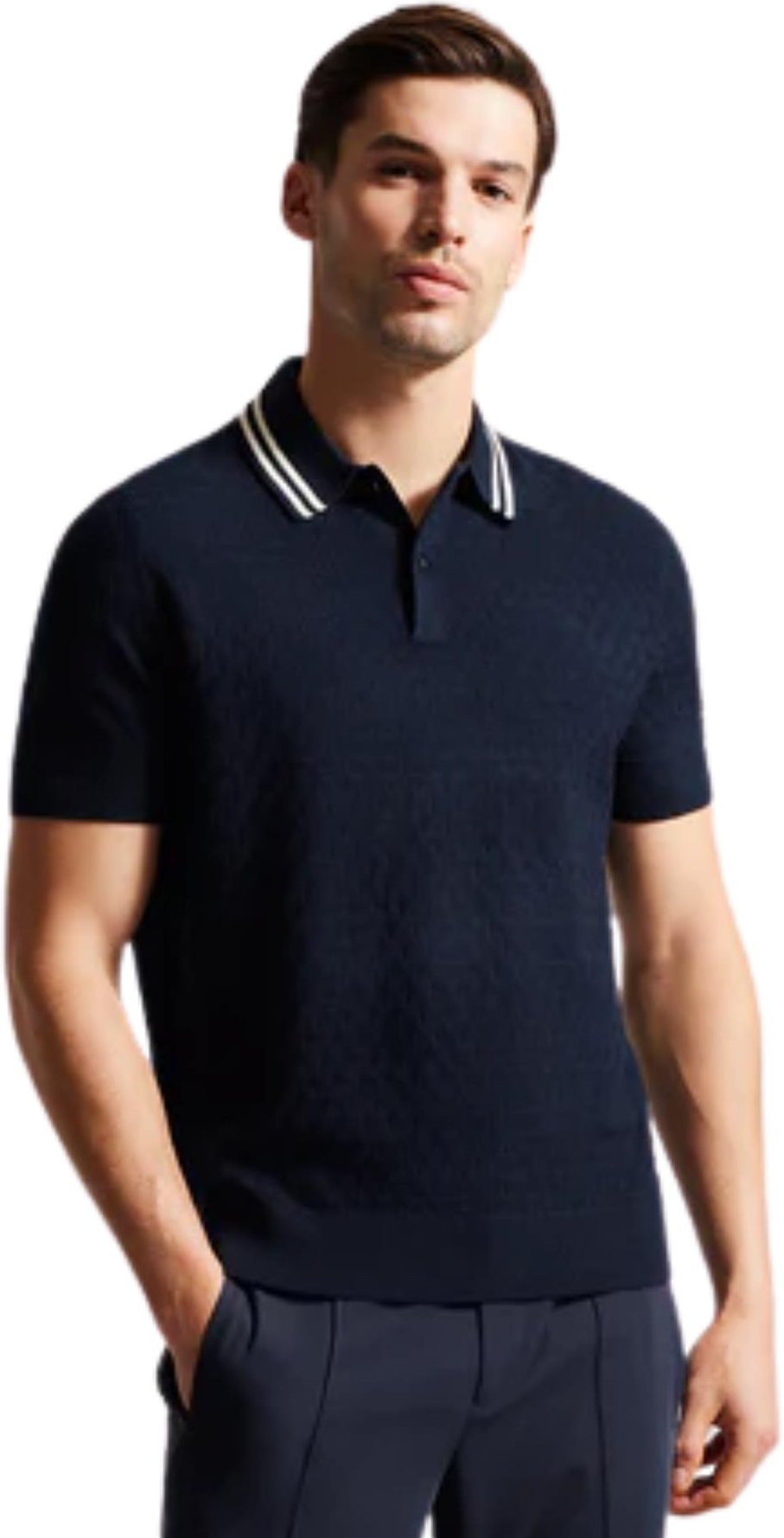 Ted Baker | Herren genähtes Poloshirt - MAHANA