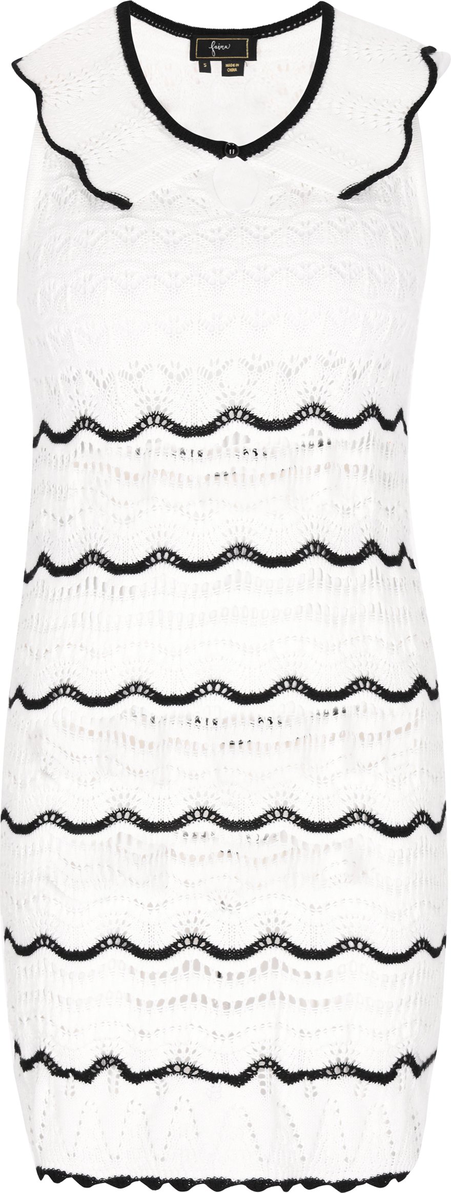 Thumbnail - Faina Kleid Frauen cremefarben