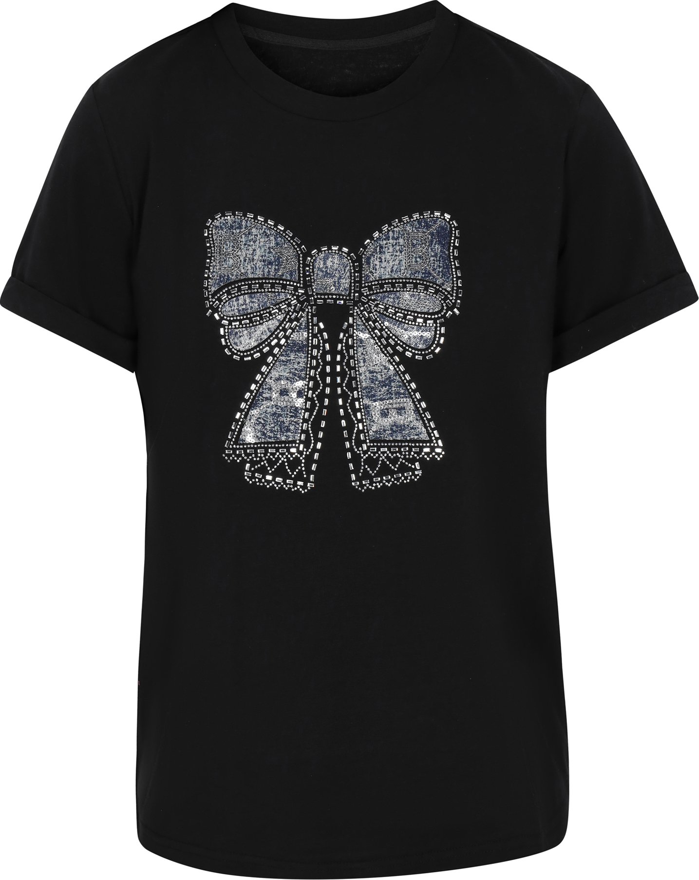 Faina T-Shirt Frauen Schwarz