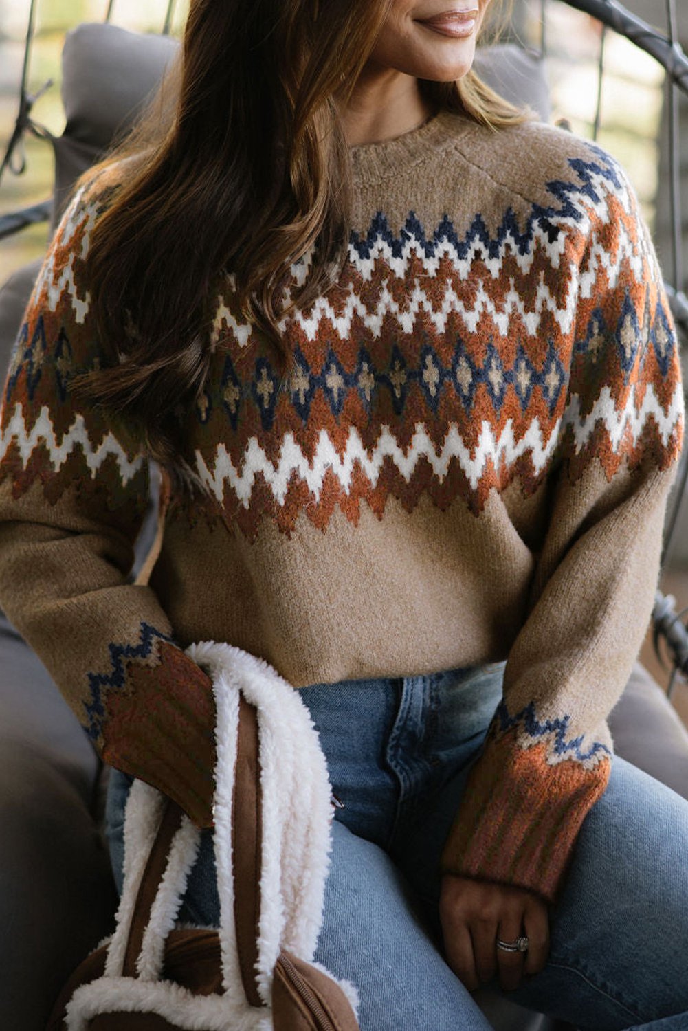 Pullover mit Fair-Isle-Muster