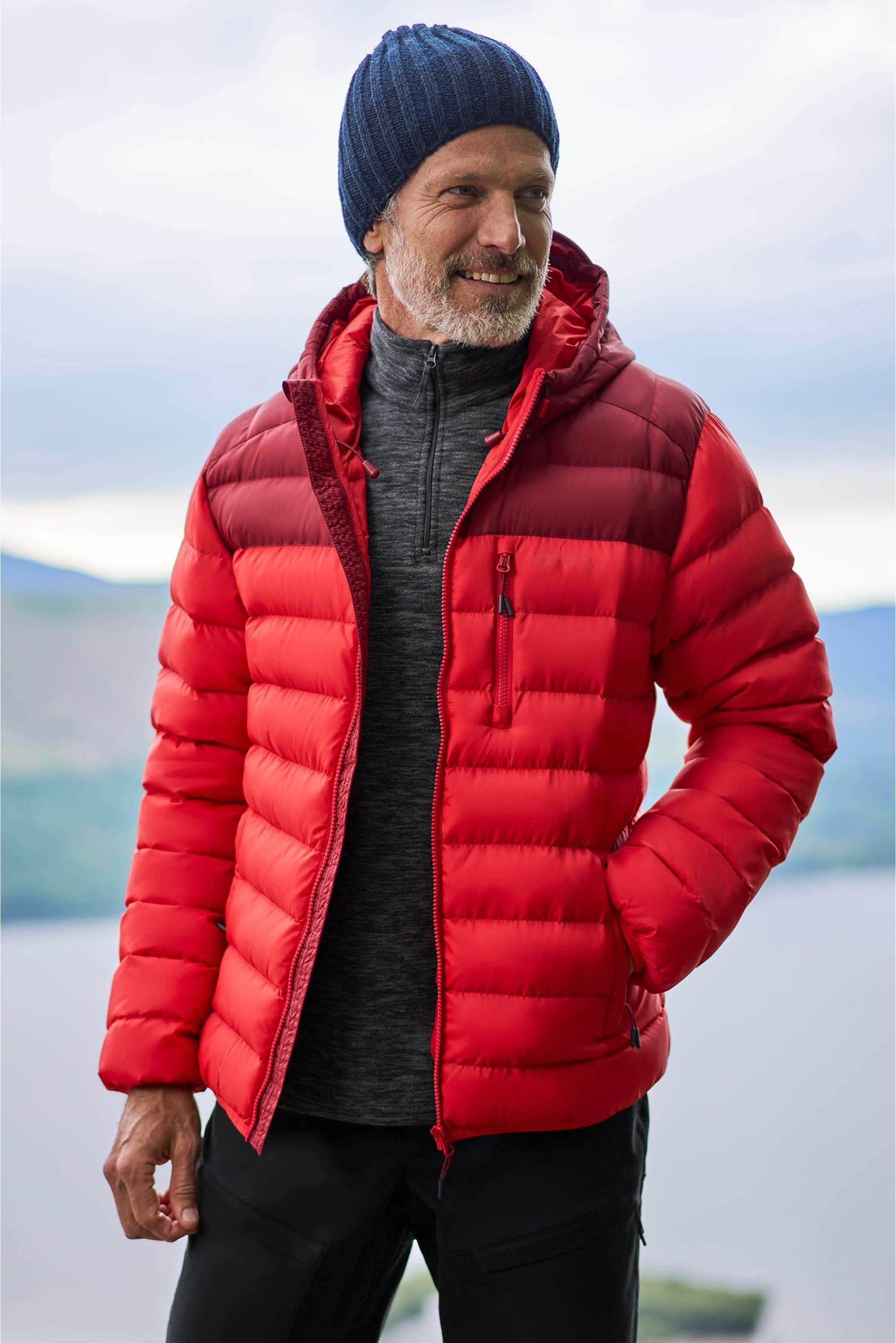 Mountain Warehouse - "Link" Steppjacke für Herren (Rot)