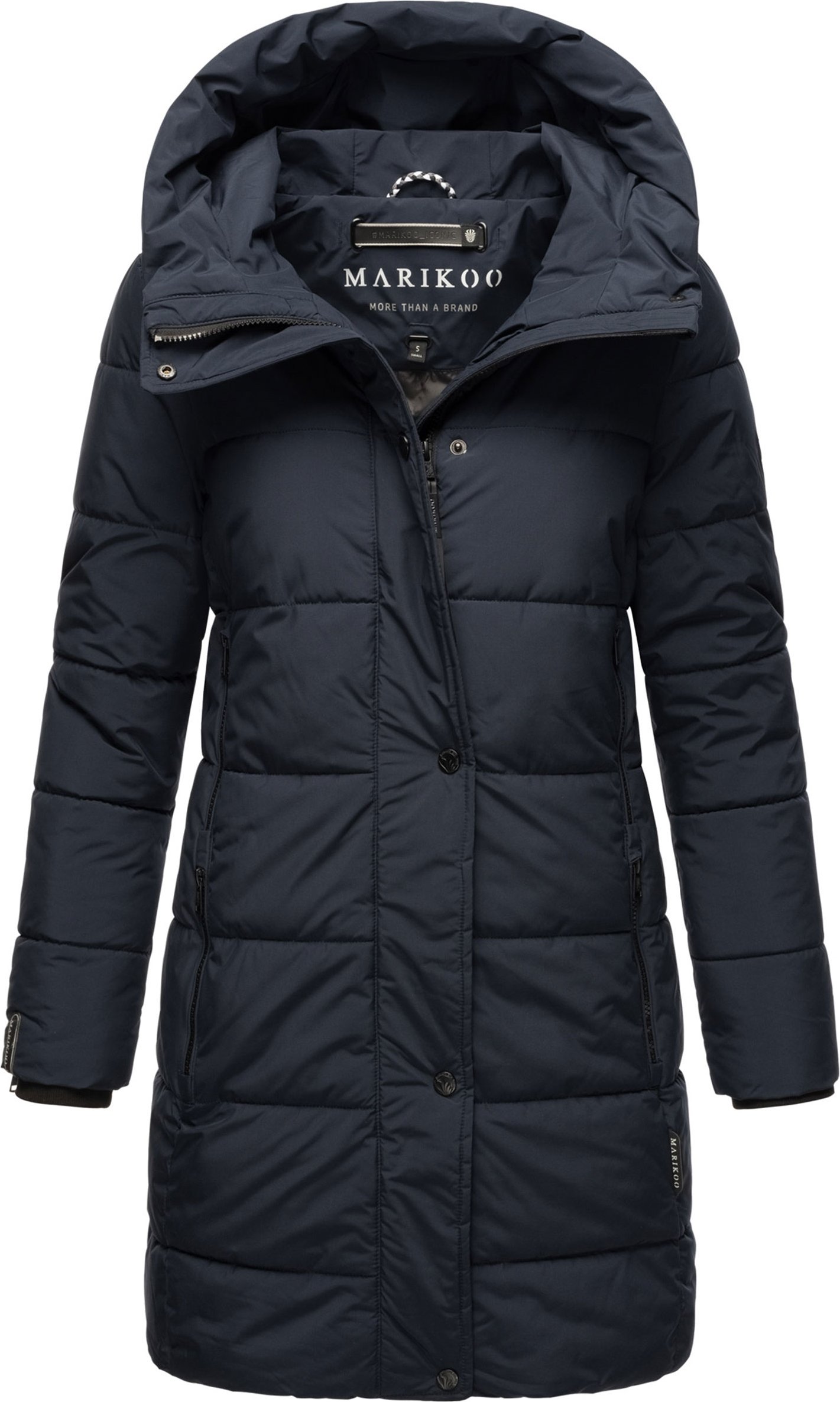 Marikoo Damen Steppjacke Karumikoo XVI – warm, stylisch & mit Kapuze