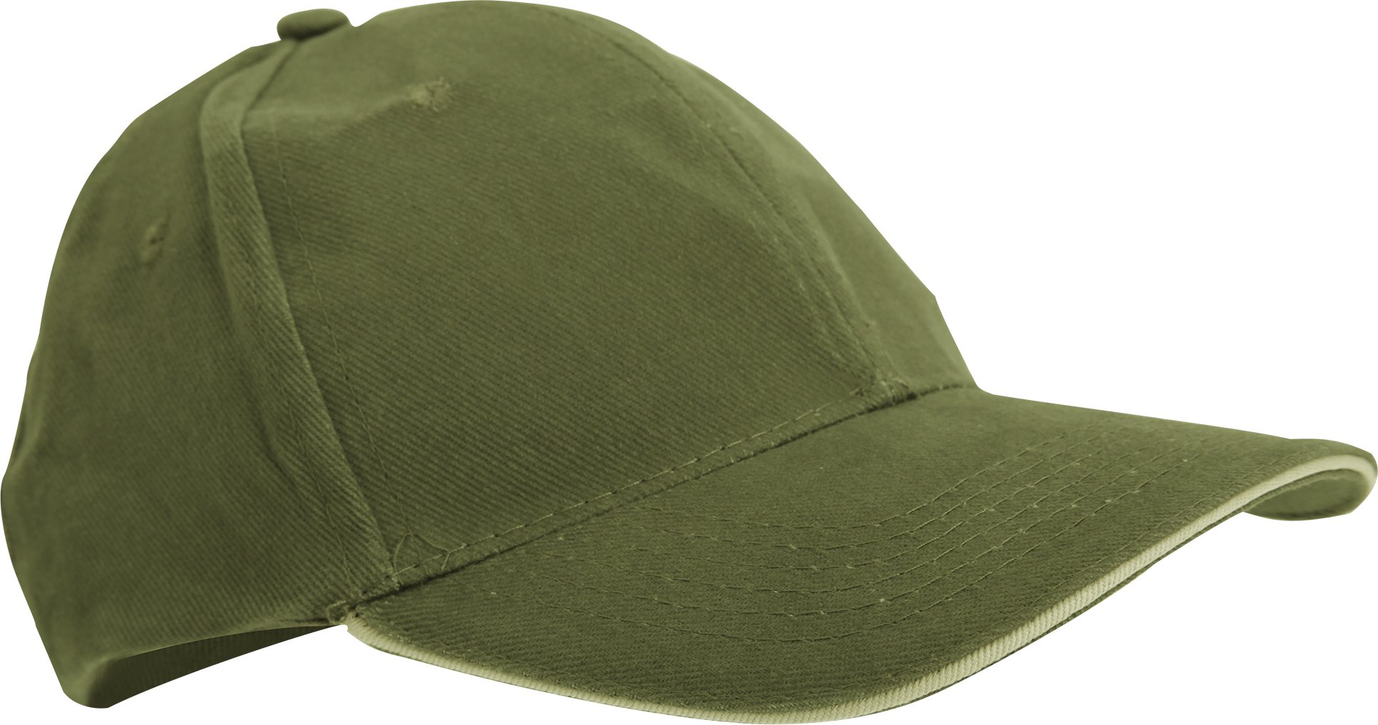 SOLS Unisex Buffalo Baseballkappe (Grün/Beige)
