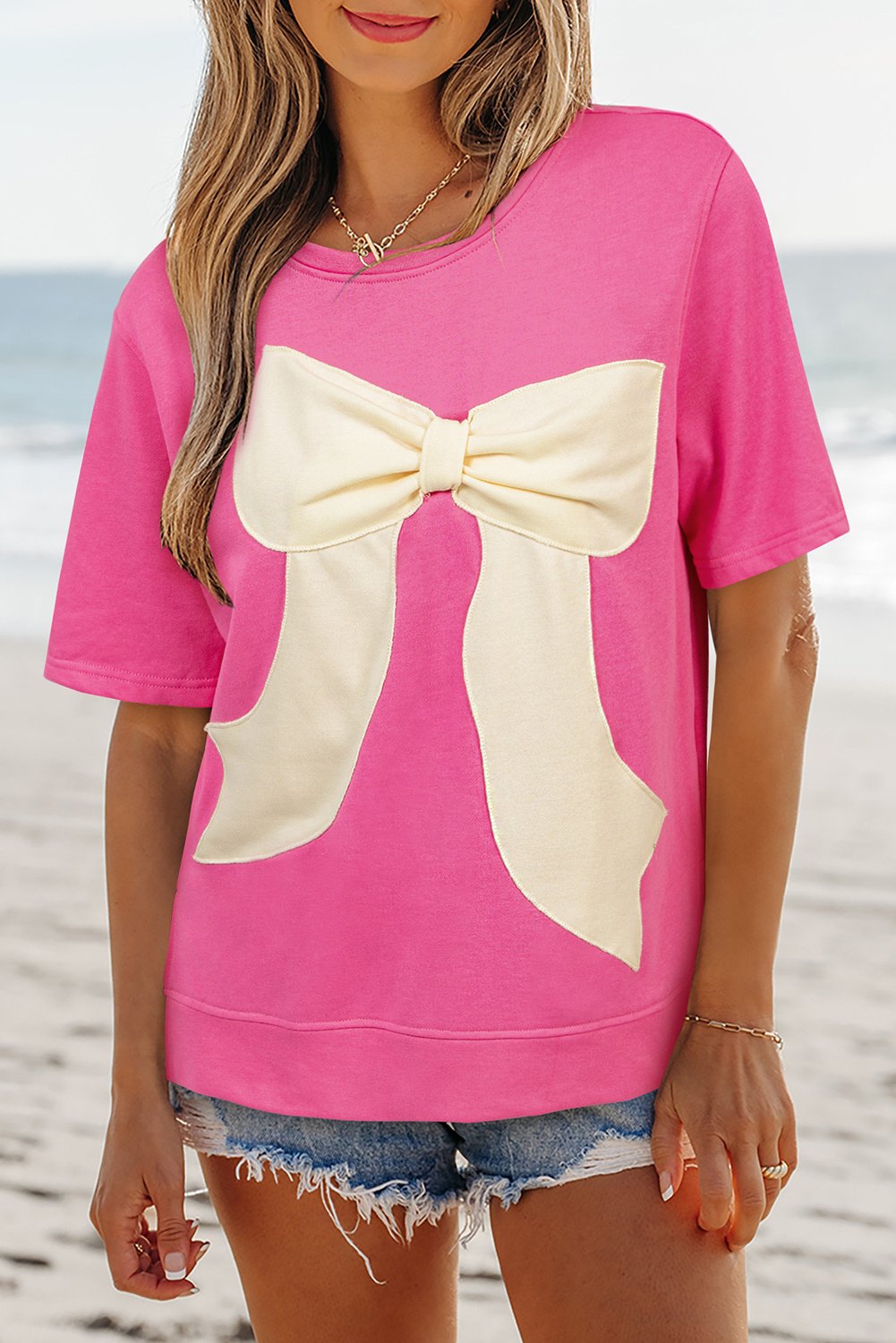 Bowaccent Kurzarmtop