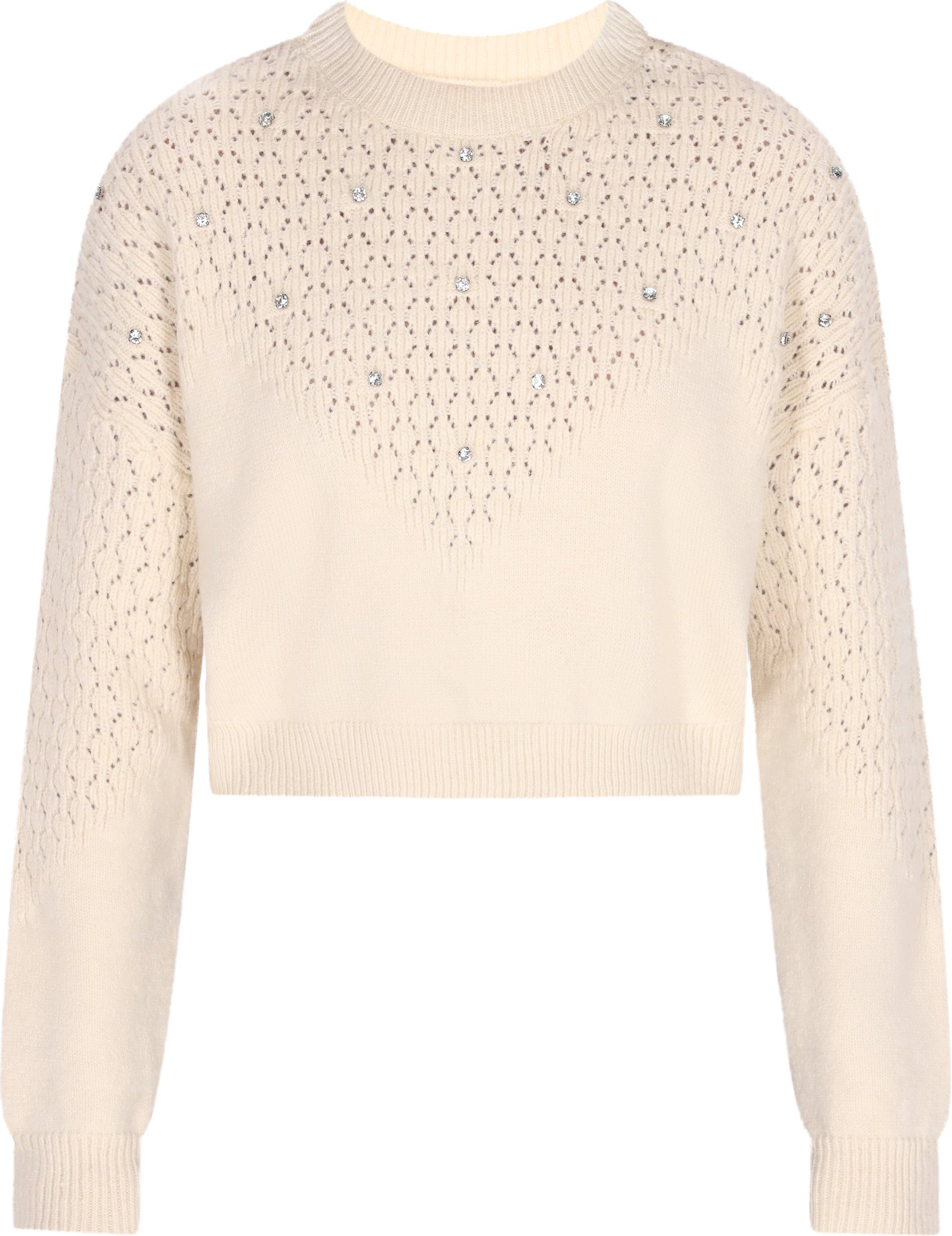 Faina Zur Seite fahren Damen Wollweiß