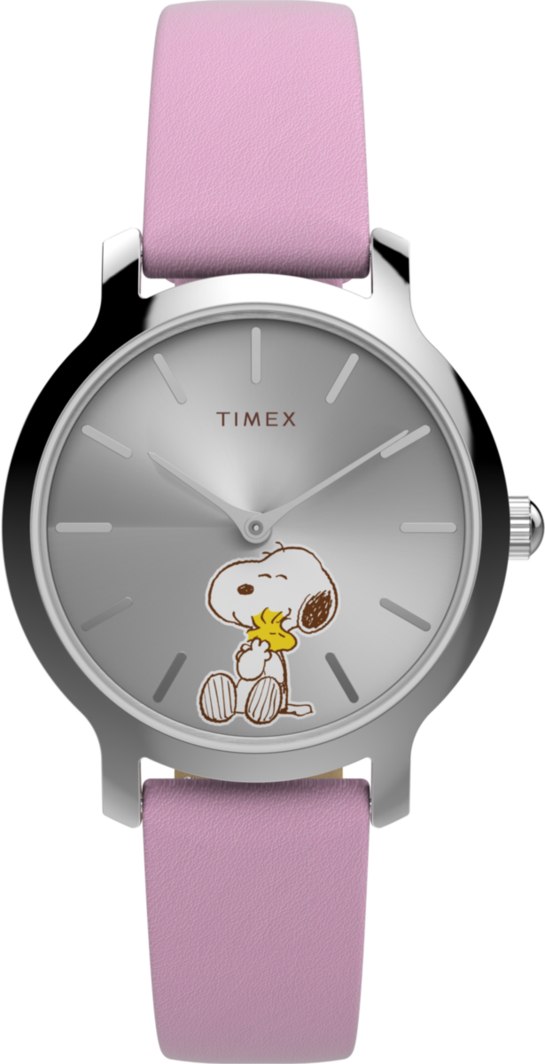 Timex Peanuts Transcend Violett Damen Armbanduhr TW2Y26000