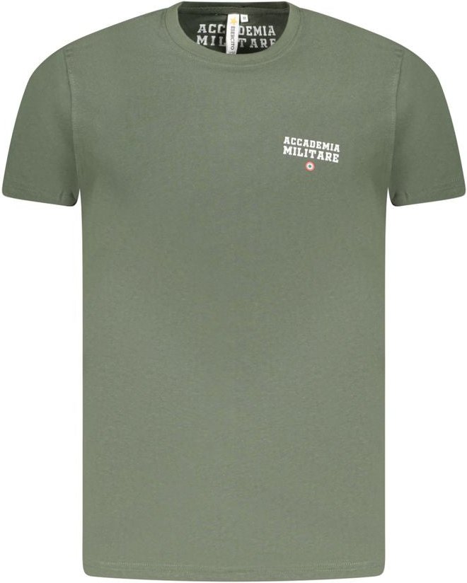 Accademia Militare Verde Baumwoll Herren T-Shirt