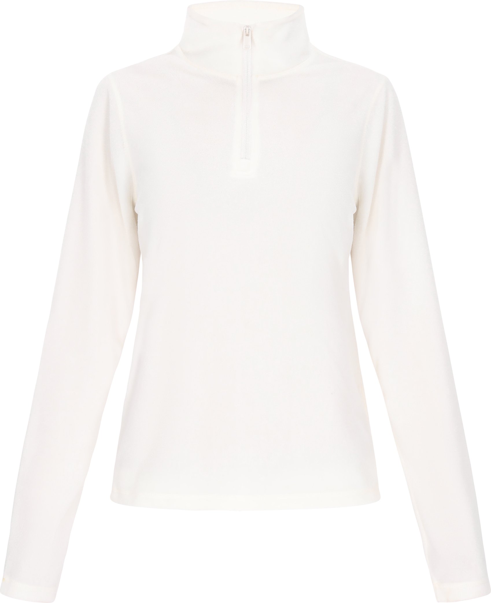 Mymo Fleecepullover Frauen weiss