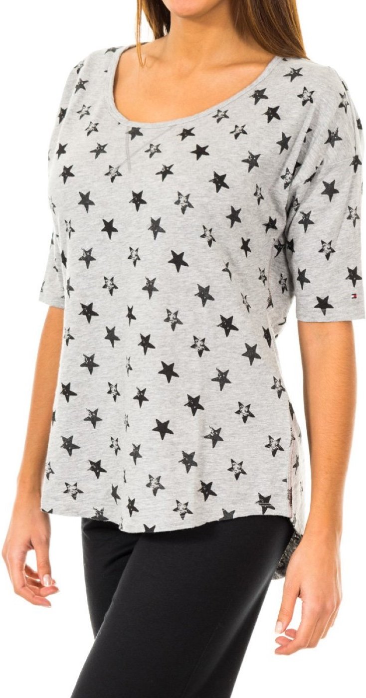 Damen T-Shirt mit 3/4-Ärmeln und Rundhalsausschnitt 1487903579