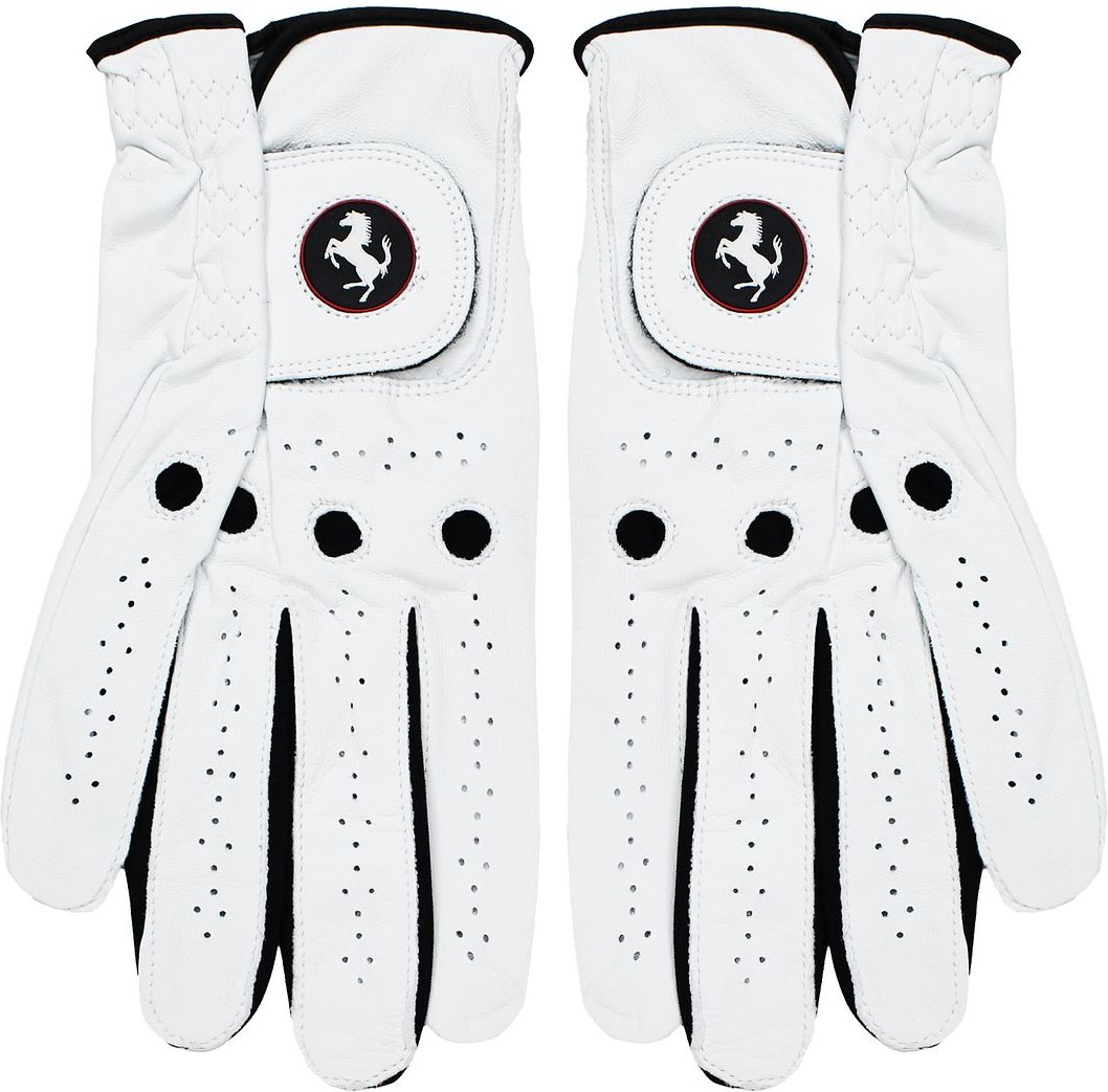 Cobra Ferrari regulärer rechter Herren weißer Golfhandschuh