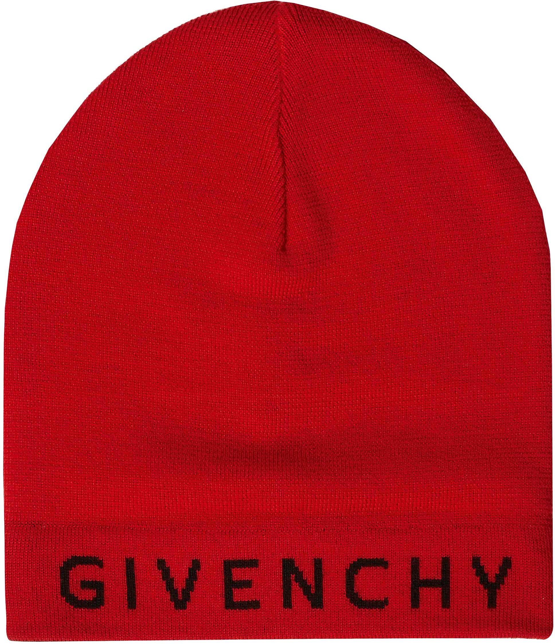 Thumbnail - Givenchy Mütze rot (wendbar)
