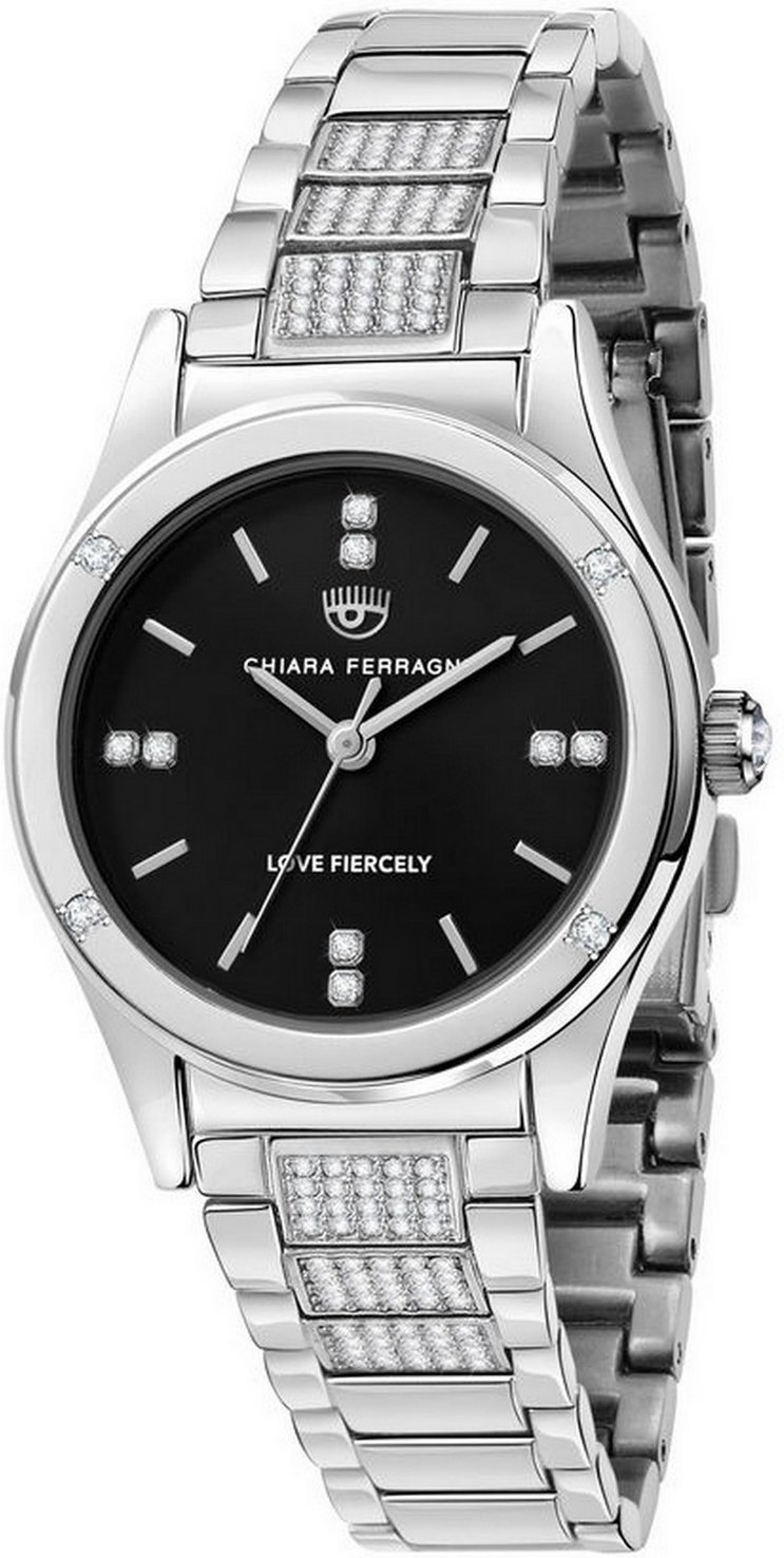 Chiara Ferragni Damenuhr Quartz Silber